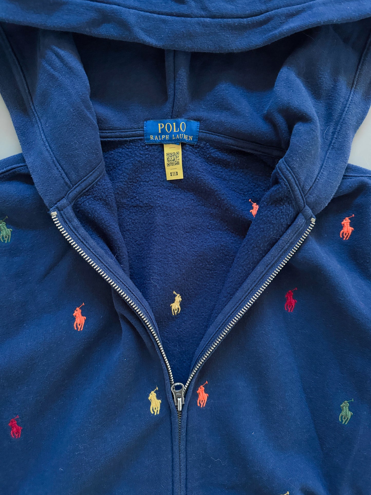 Polo Ralph Lauren Vintage *MONOGRAM STITCH* Sweatjacke | S