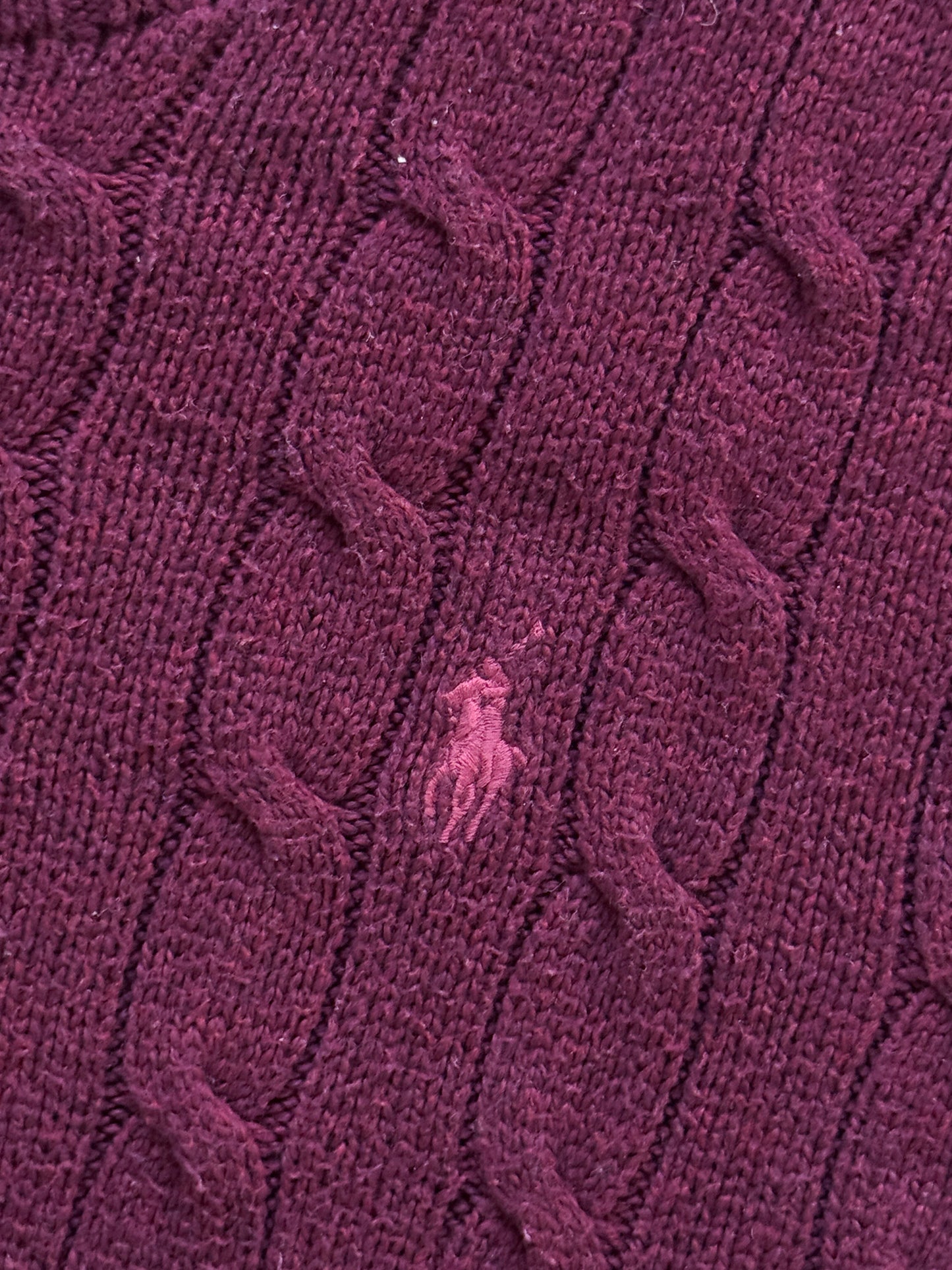 Polo Ralph Lauren Vintage *Cable Knit* Pullover | S