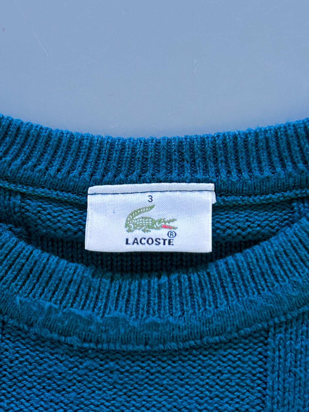 Lacoste Vintage *PREMIUM* Pullover | S