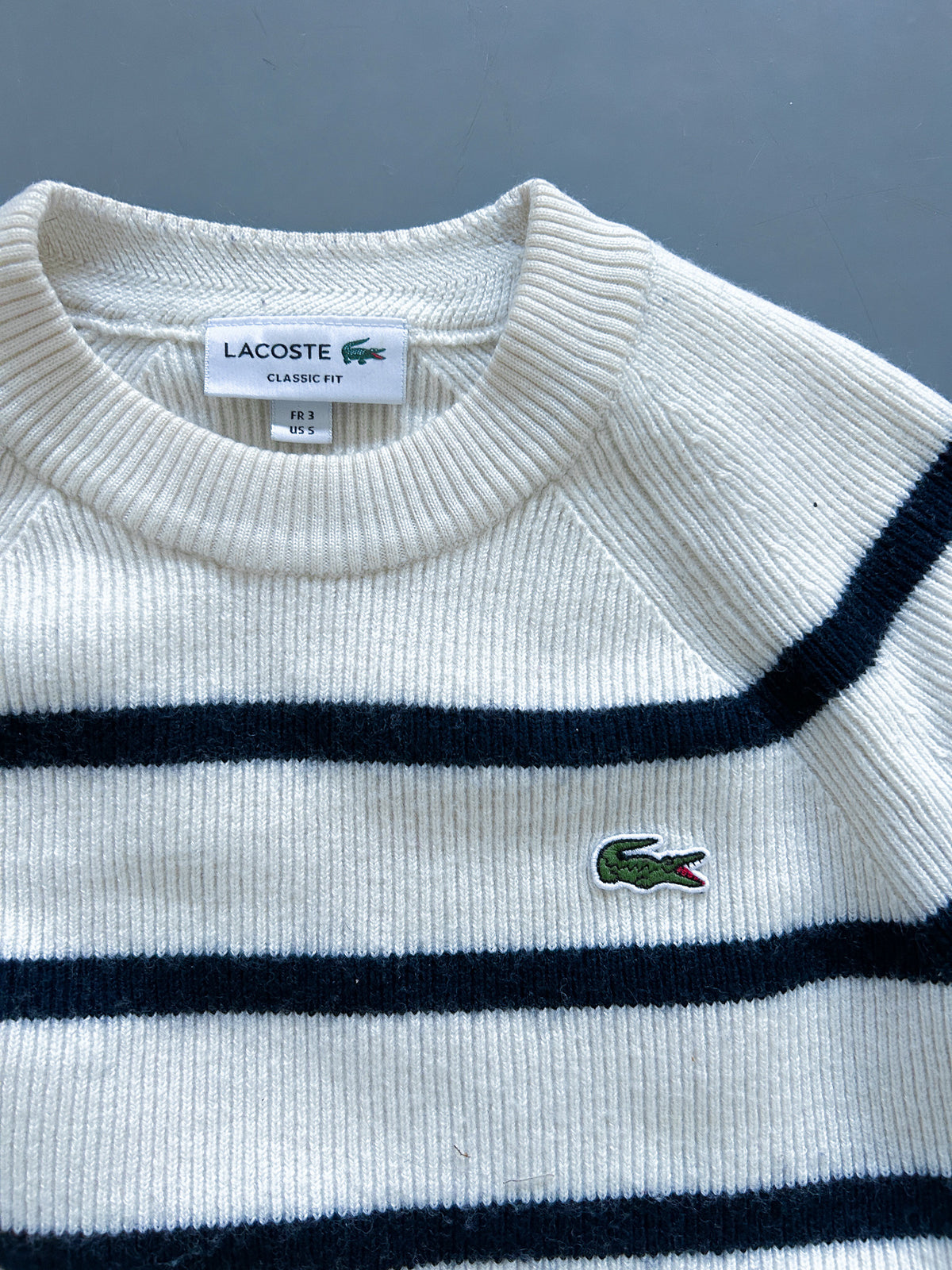 Lacoste Vintage *PREMIUM* Pullover | S