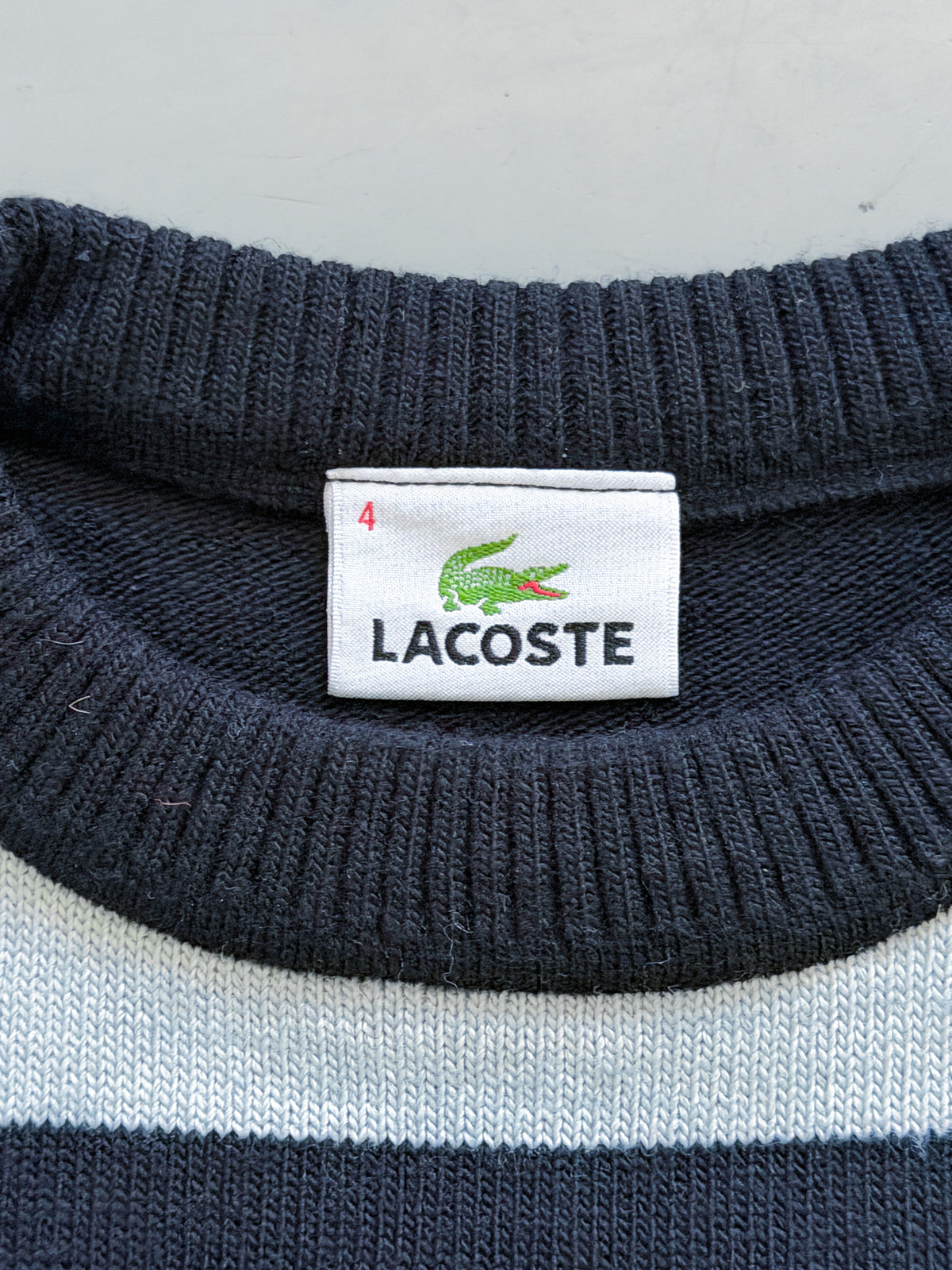 Lacoste Vintage Pullover | M