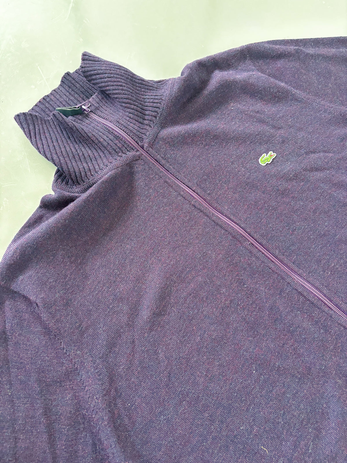 Lacoste Vintage Strickjacke | XL