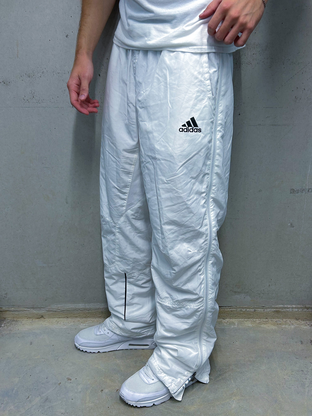 Adidas Vintage Trackpants | L