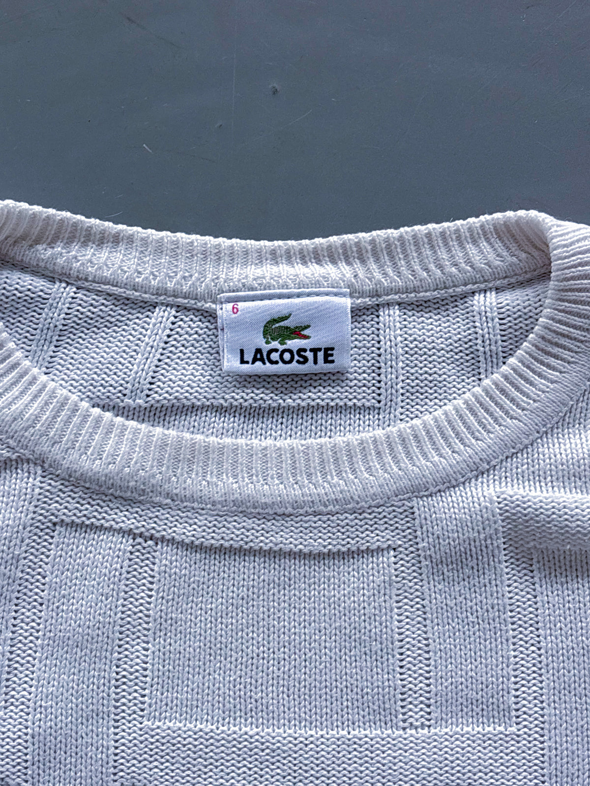 Lacoste Vintage *PREMIUM* Pullover | L
