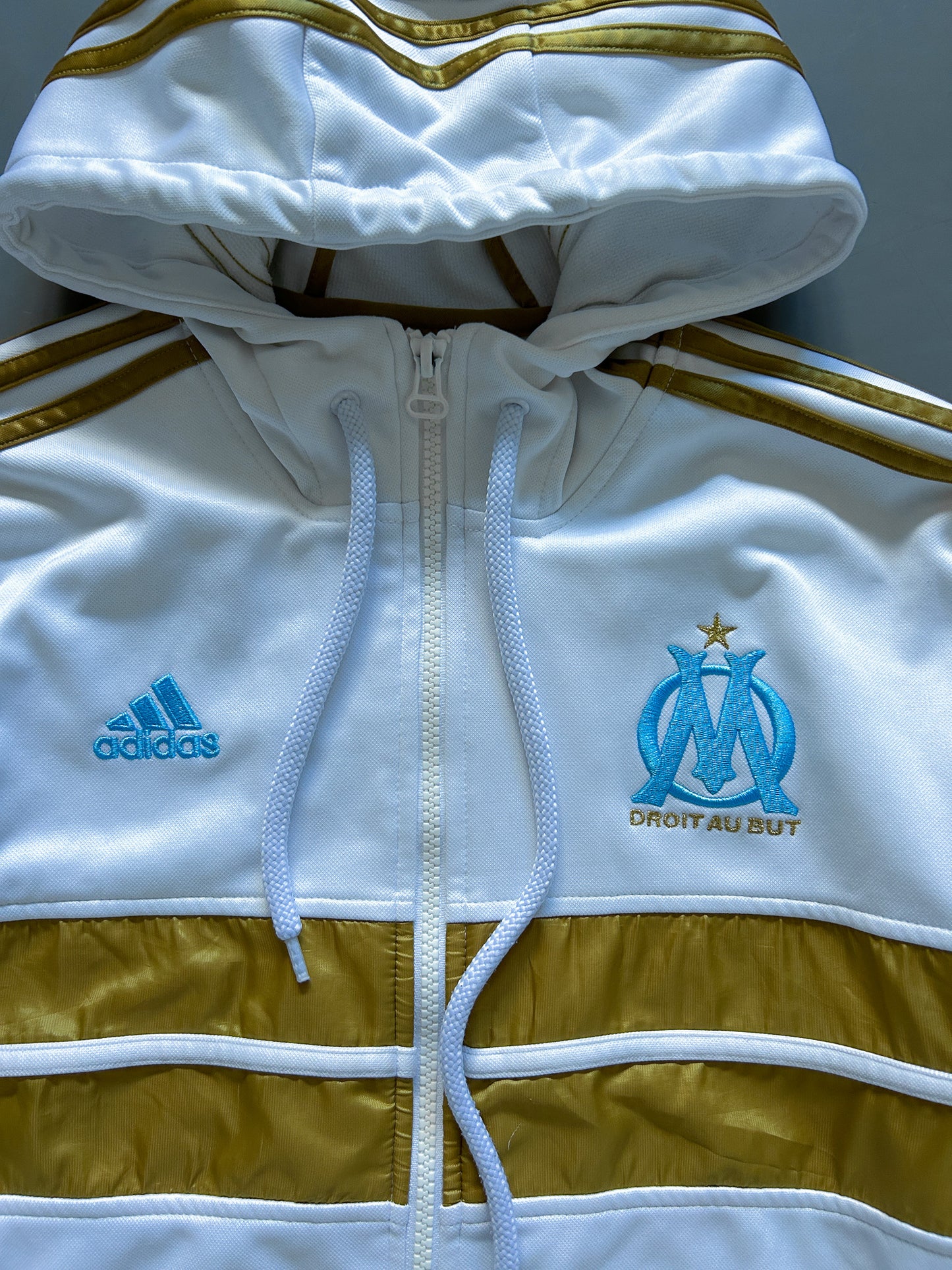 Vintage Adidas x Olympique Marseille Trackjacket | S