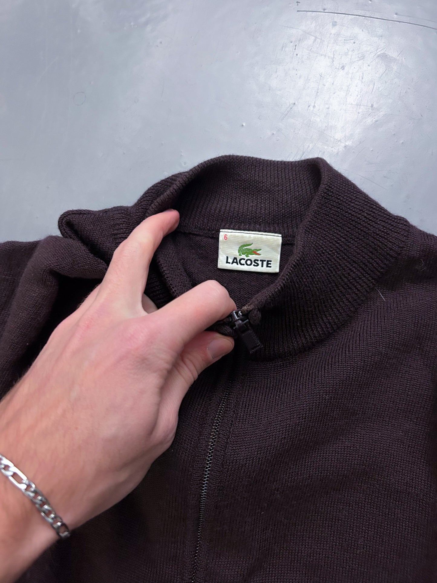 Lacoste Vintage Sweatjacke | L