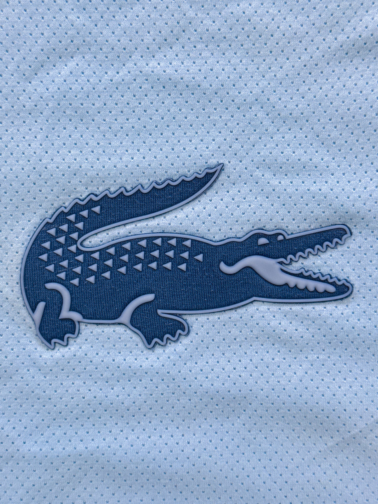 Vintage Lacoste *Babyblue* Mesh Shirt | M
