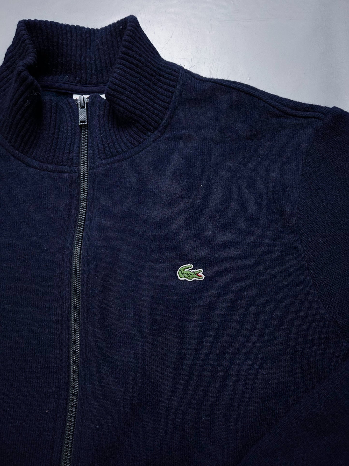 Lacoste Vintage *PREMIUM* Strickjacke | L