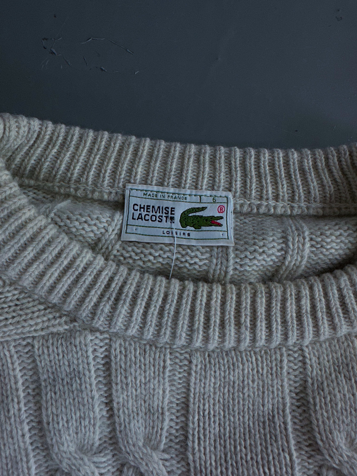 Lacoste Vintage Pullover | XL