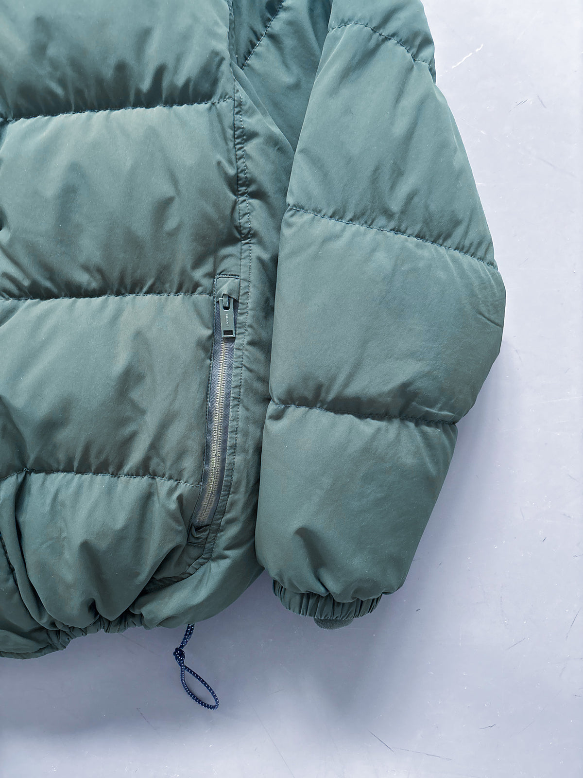 Lacoste Vintage Puffer / Winter Jacket | L