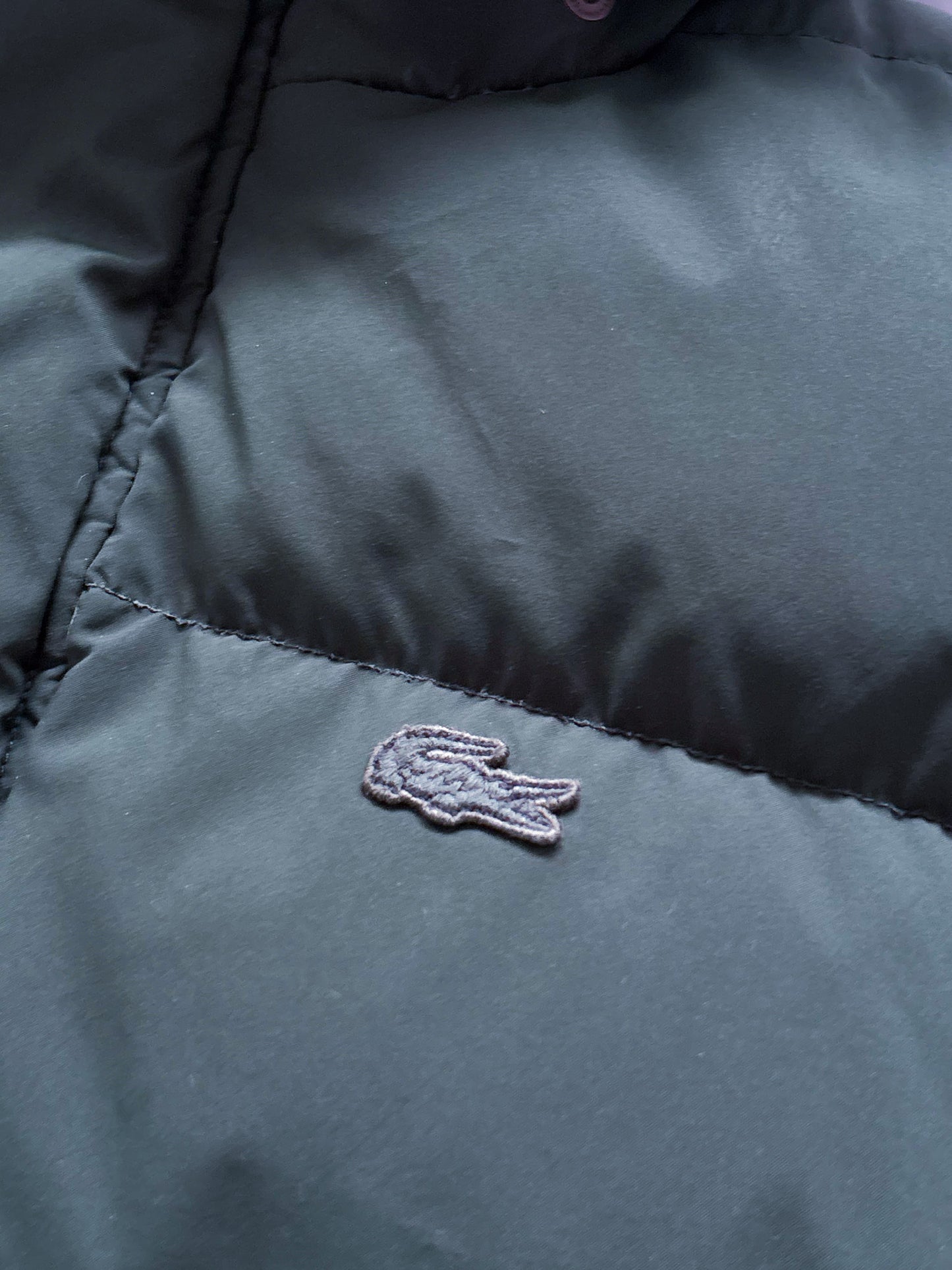 Lacoste Vintage Puffer / Winter Jacket | L