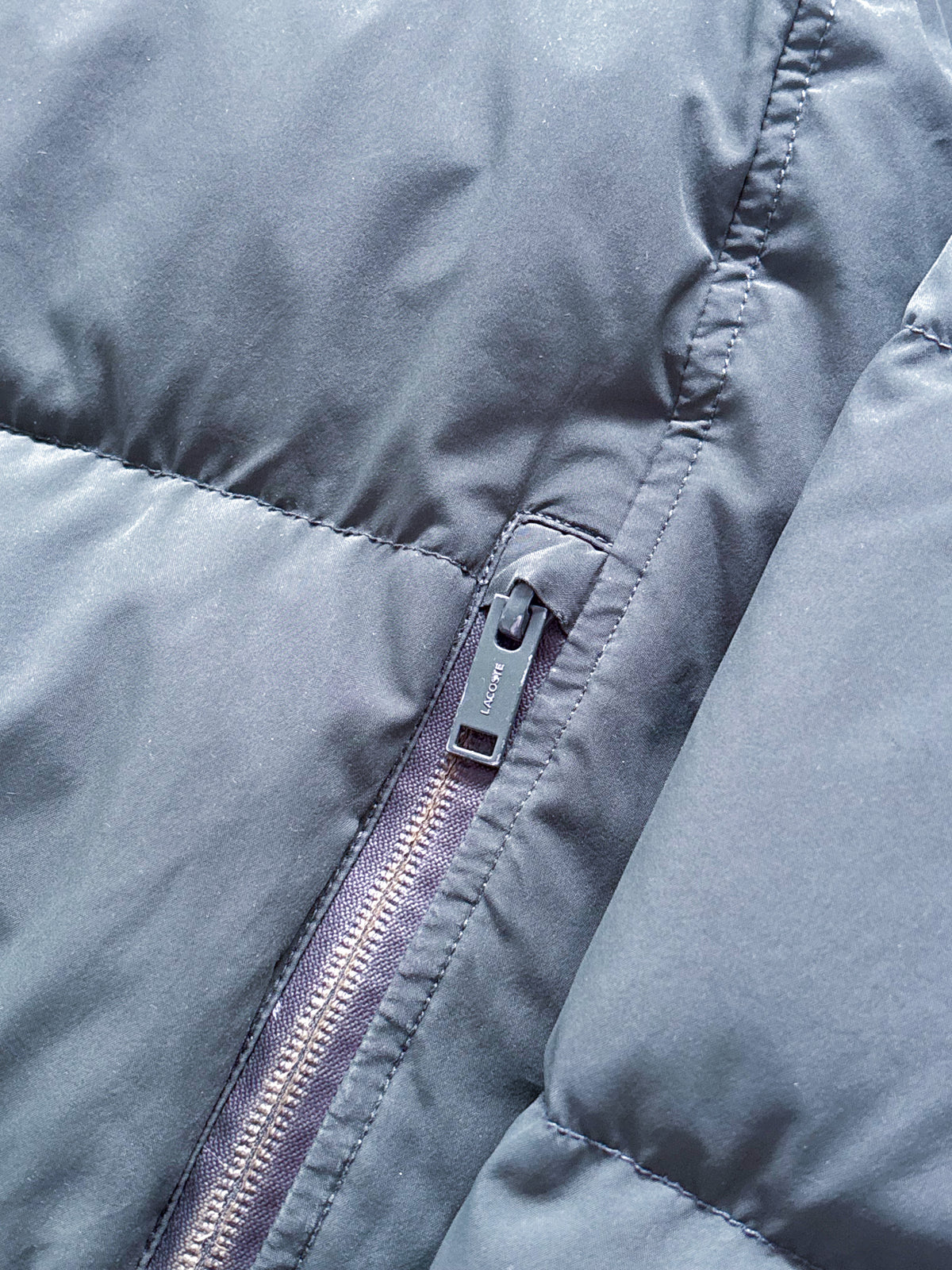 Lacoste Vintage Puffer / Winter Jacket | L