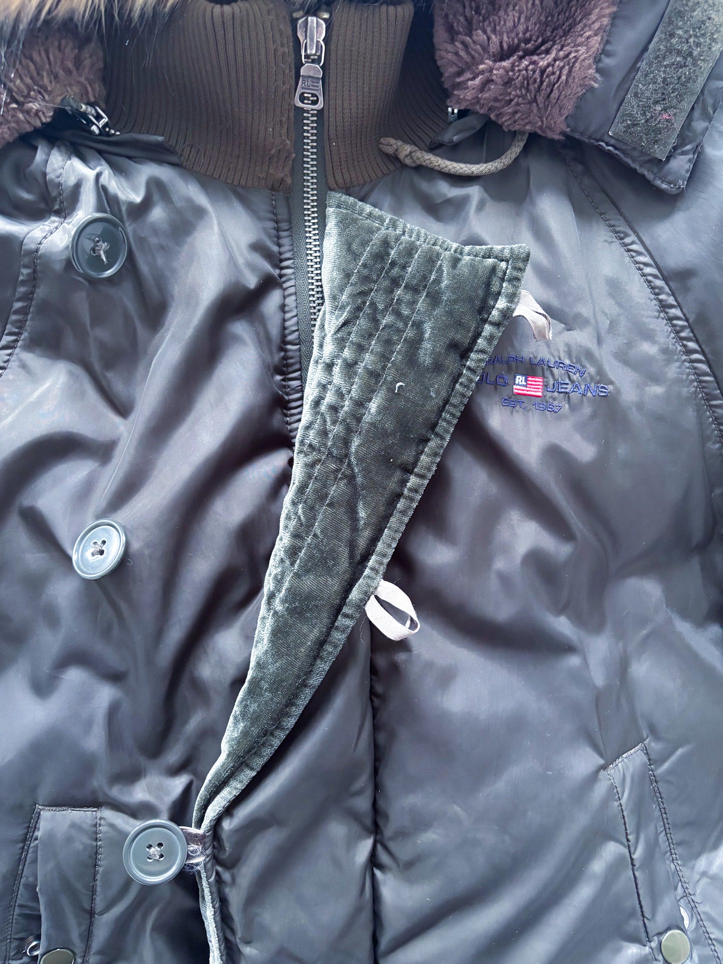 Polo Ralph Lauren Vintage Puffer / Winter Jacket | S