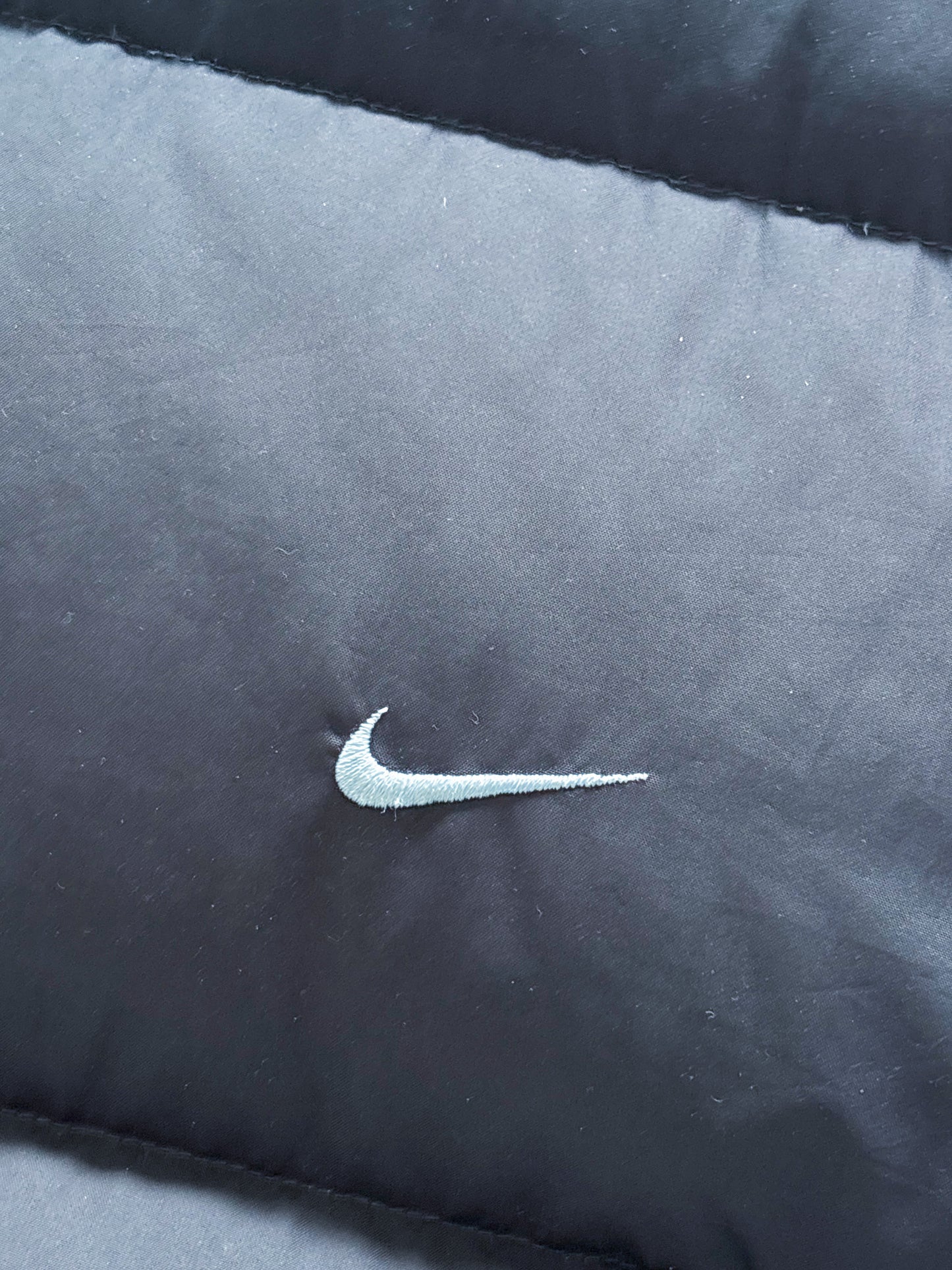 Nike Vintage *BABYBLUE LOGO* Pufferweste | M