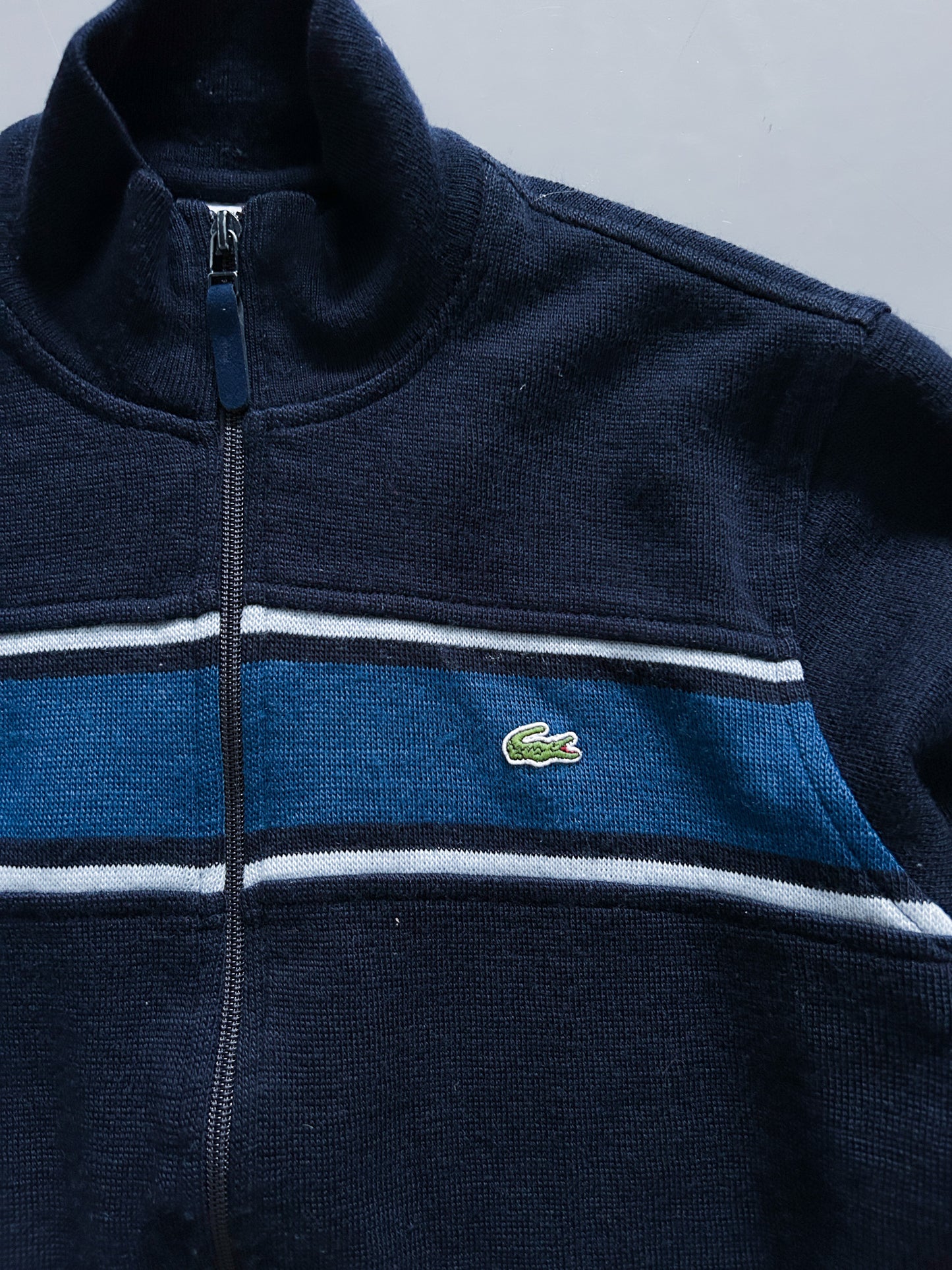 Vintage Lacoste Strickjacke | S