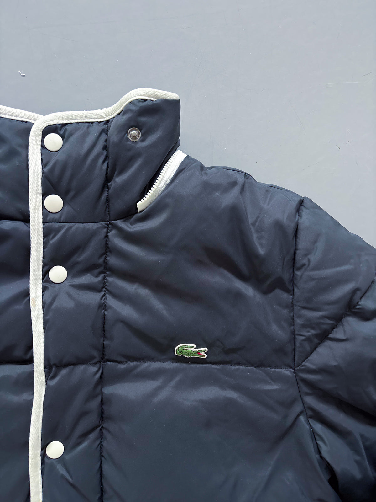Lacoste Vintage Puffer / Winter Jacket | M