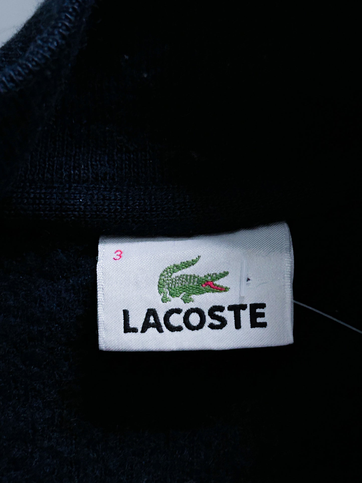 Vintage Lacoste Strickjacke | S