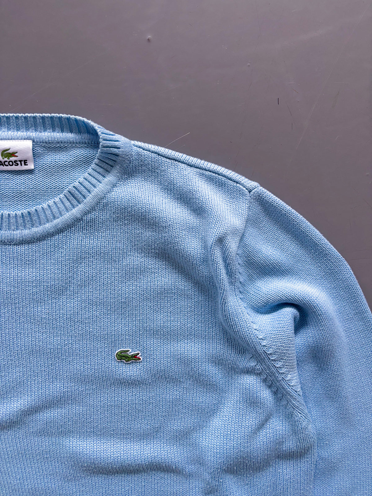 Lacoste Vintage *Babyblue* Pullover | L