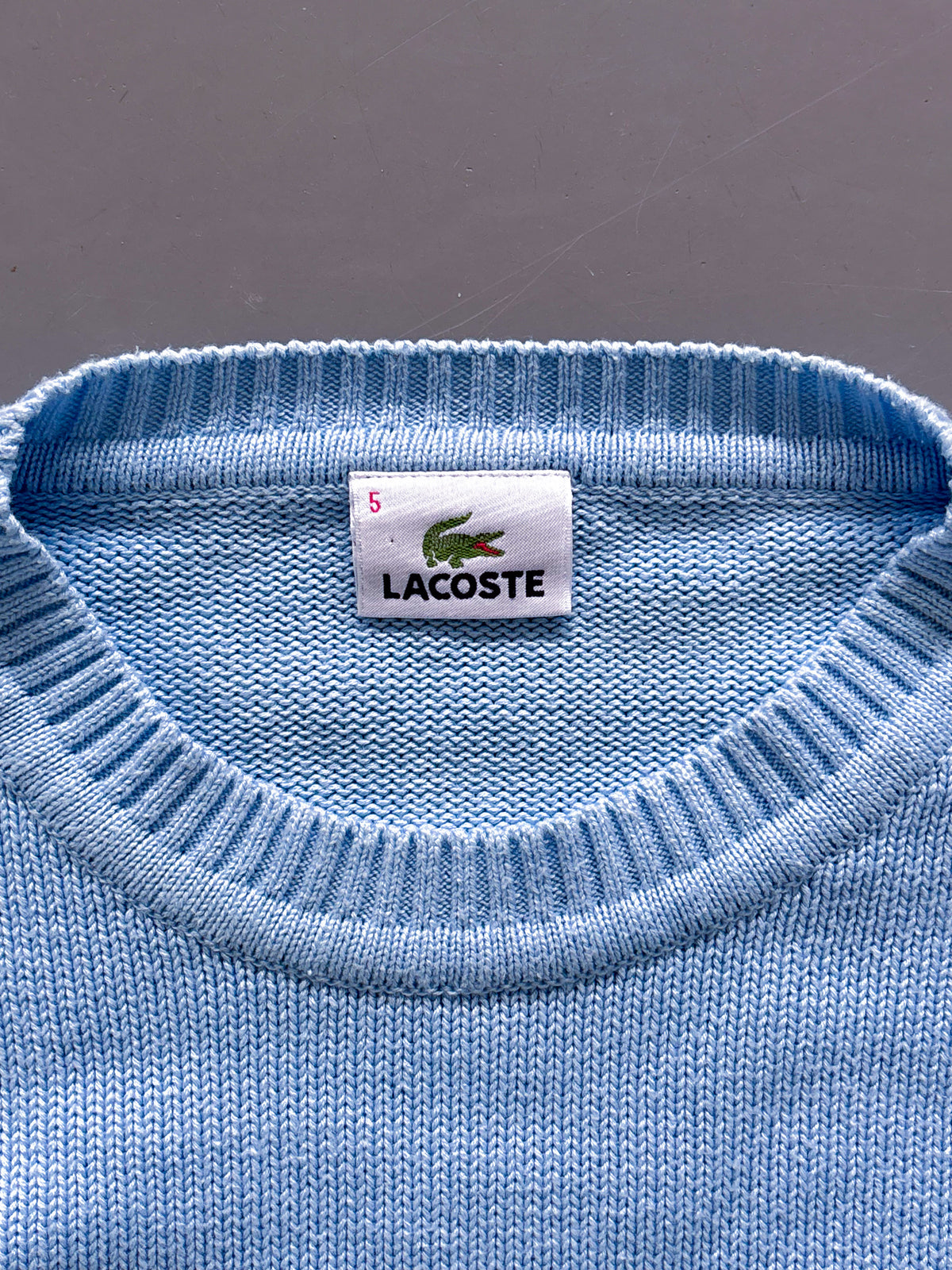 Lacoste Vintage *Babyblue* Pullover | L