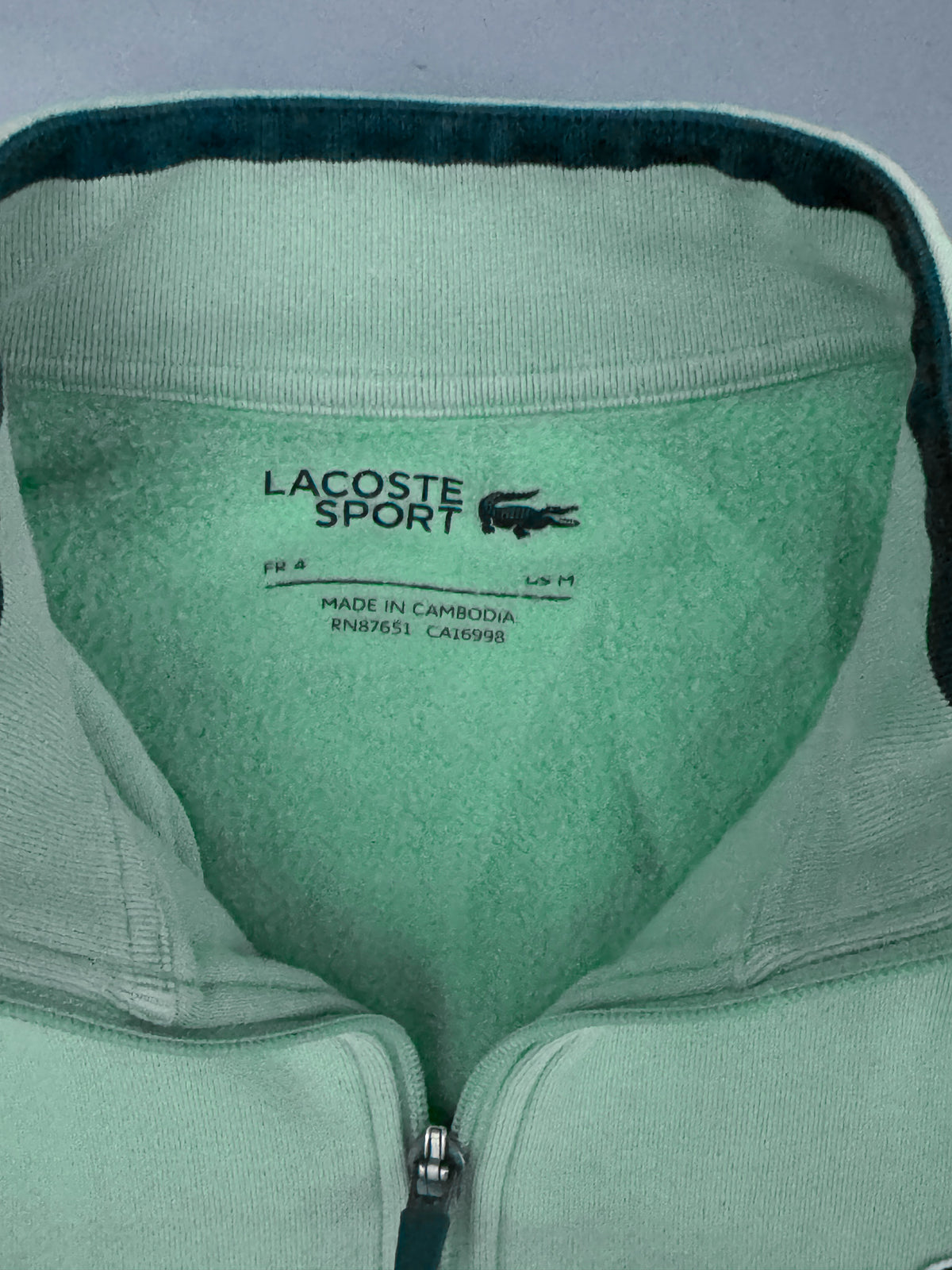 Lacoste Vintage *PREMIUM* Strickjacke | M