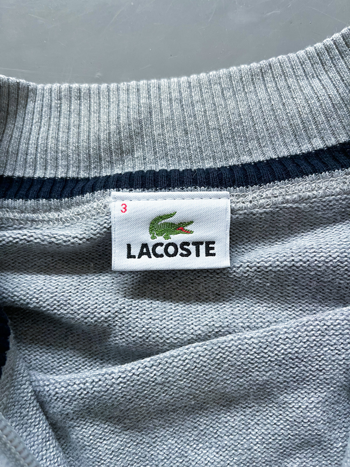 Lacoste Vintage Strickjacke | S