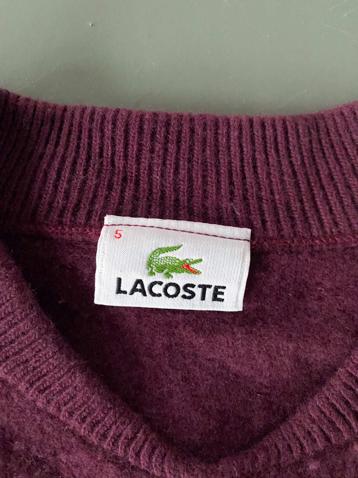 Lacoste Vintage Pullover | S