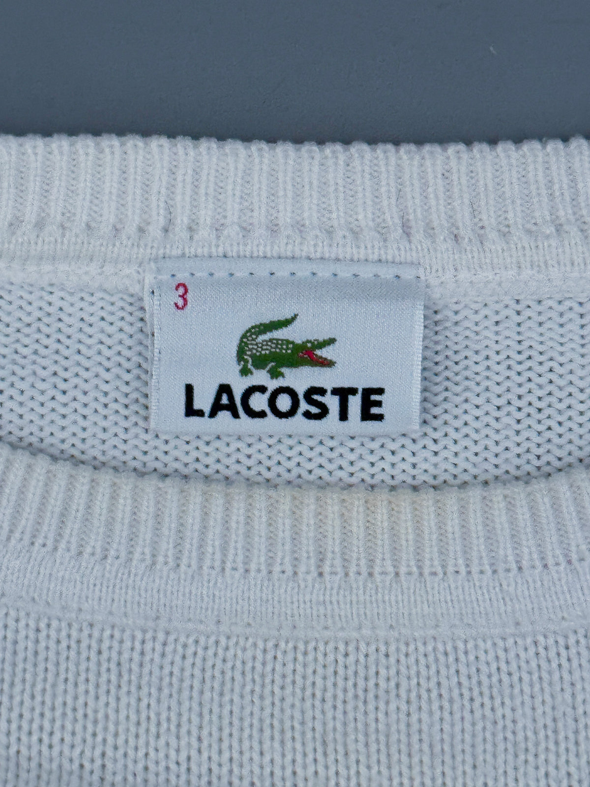 Lacoste Vintage Pullover | S