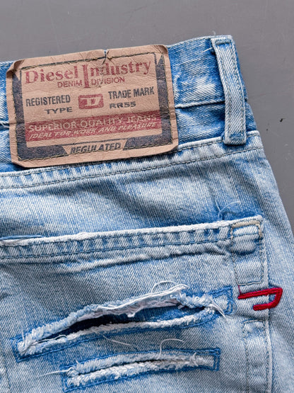 Diesel Y2K Vintage Distressed Jeans | M