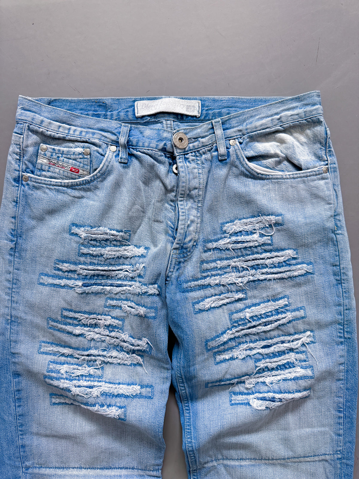Diesel Y2K Vintage Distressed Jeans | M