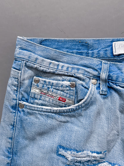 Diesel Y2K Vintage Distressed Jeans | M