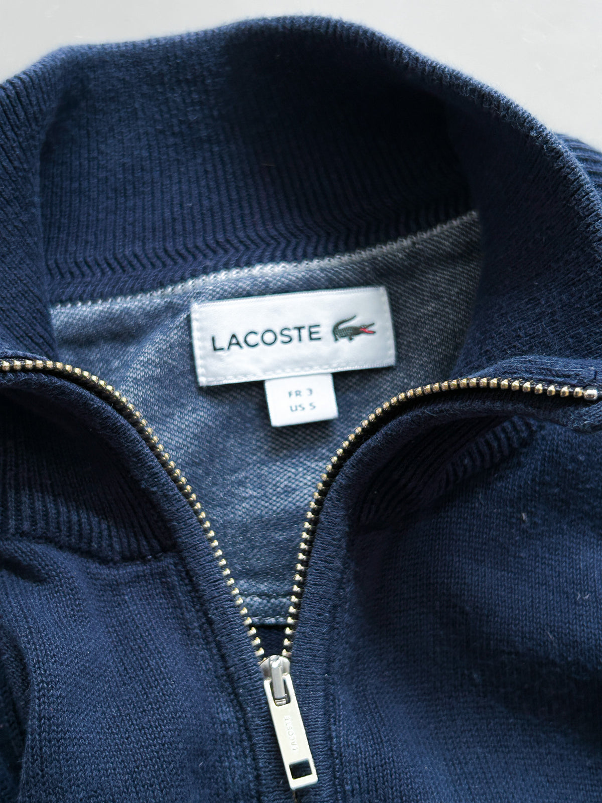 Lacoste Vintage Strickjacke | S
