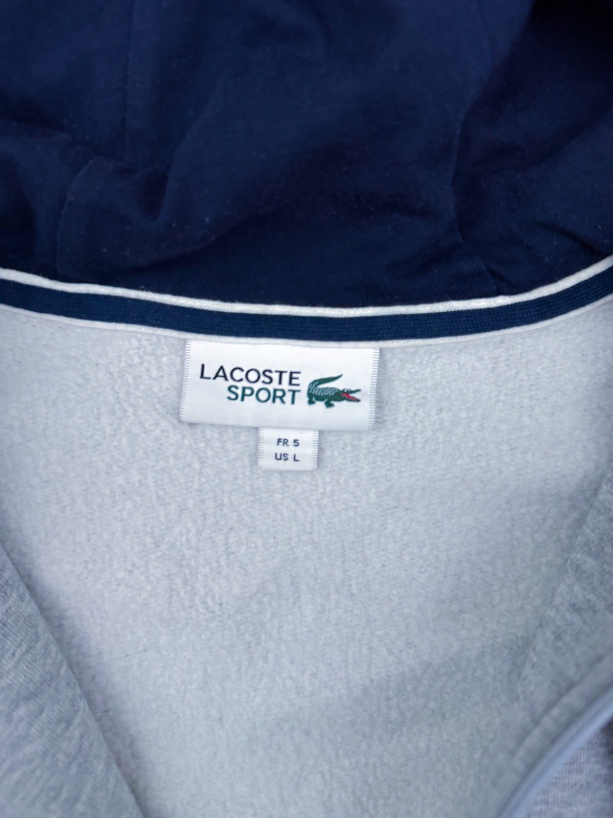 Lacoste Vintage Sweatjacke | L