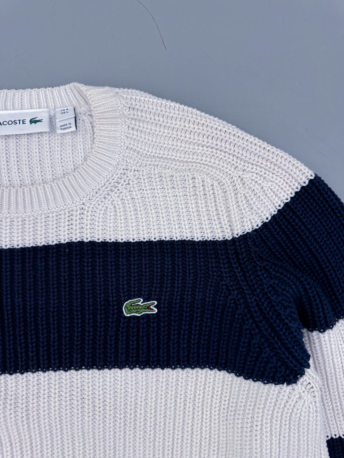 Lacoste Vintage *PREMIUM* Pullover | L