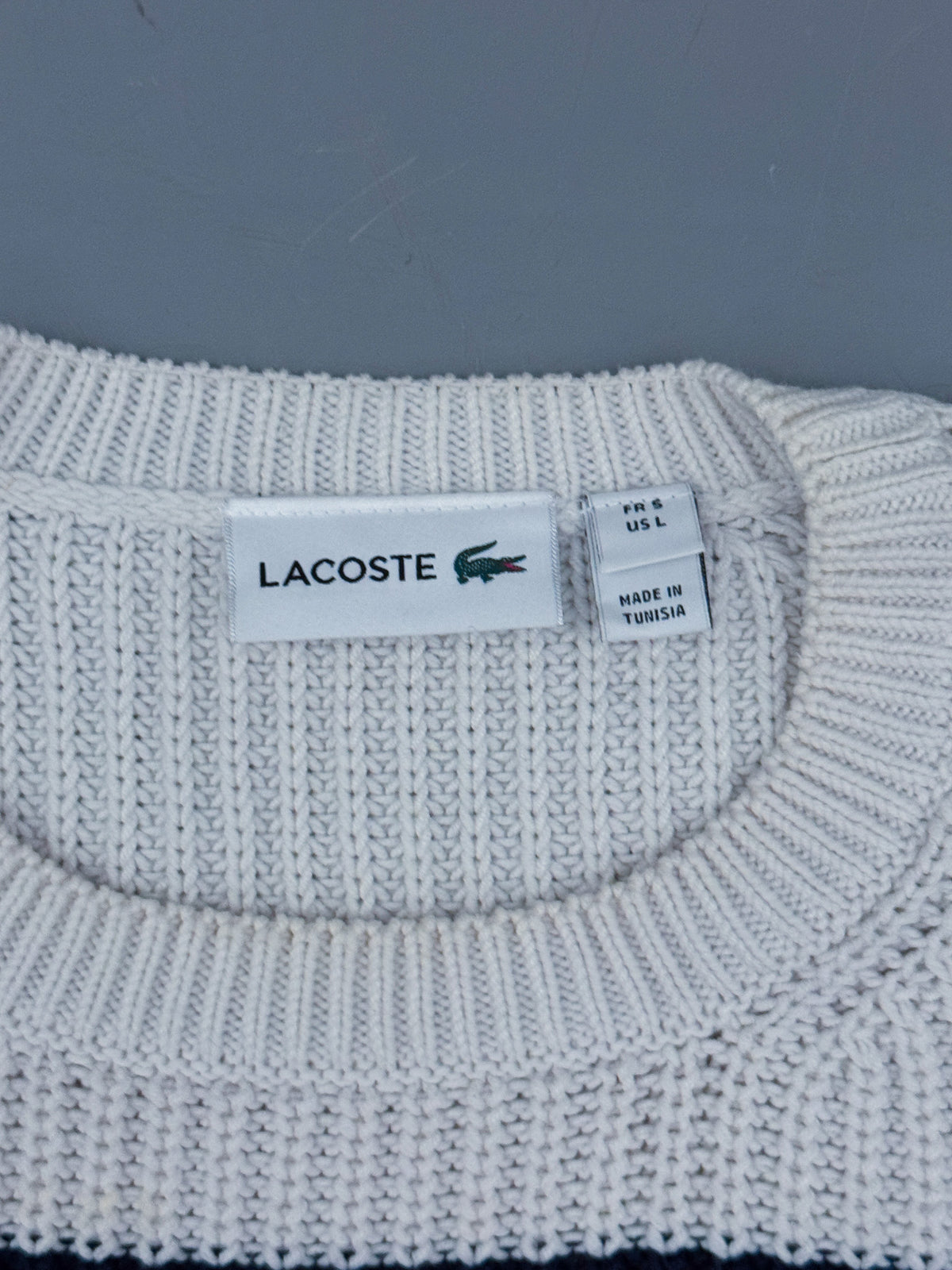 Lacoste Vintage *PREMIUM* Pullover | L
