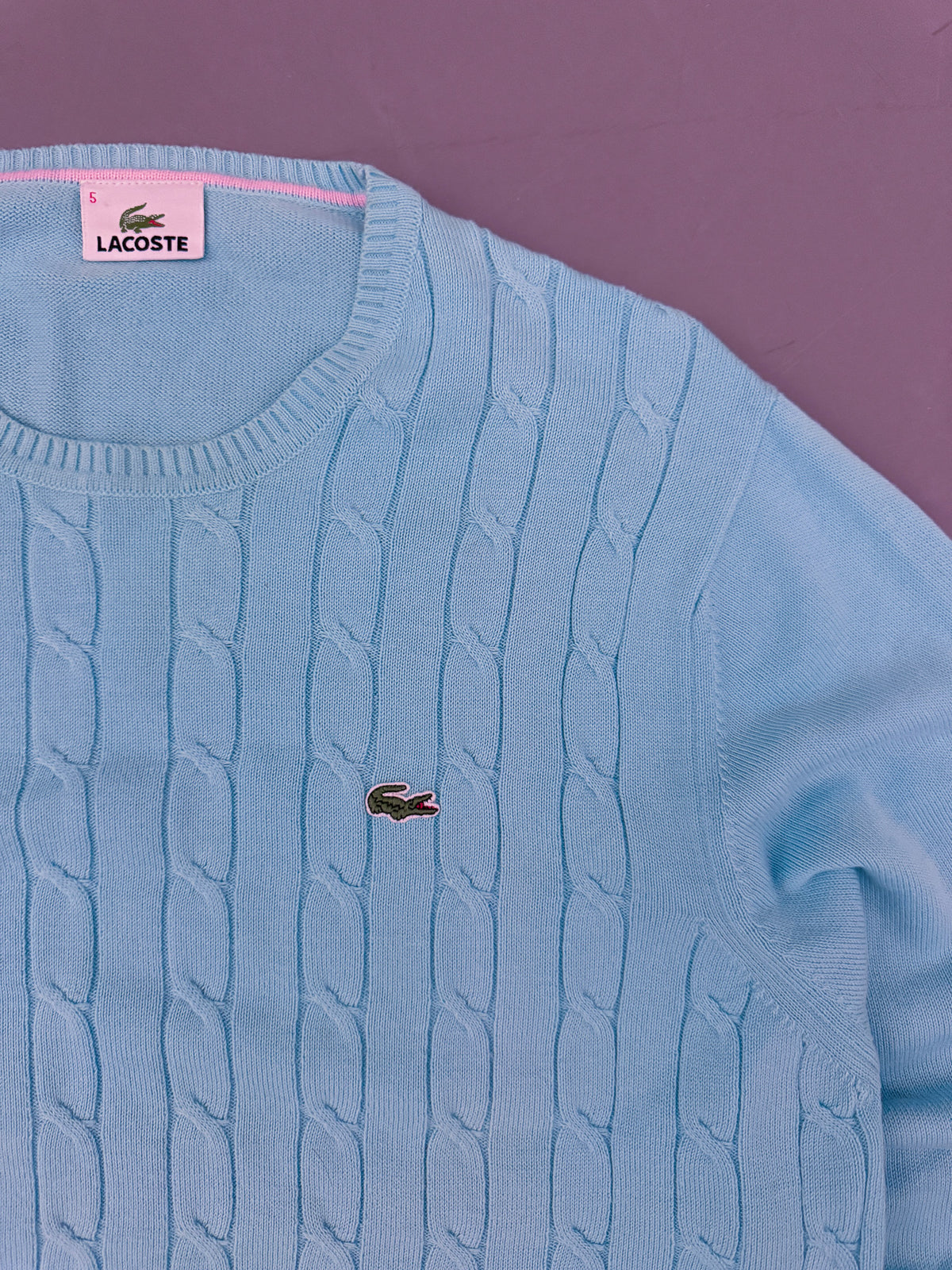 Lacoste Vintage Pullover *Babyblue* | L