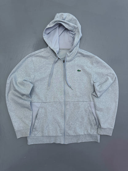 Lacoste Vintage Zip Hoodie | L
