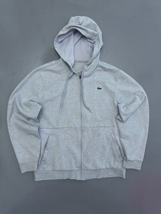 Lacoste Vintage Zip Hoodie | L