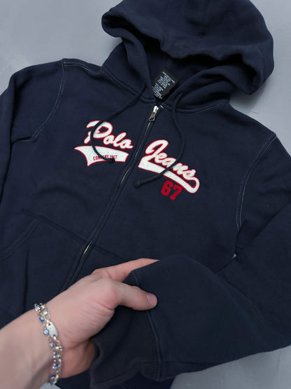 Polo Vintage Zip Pullover | XS