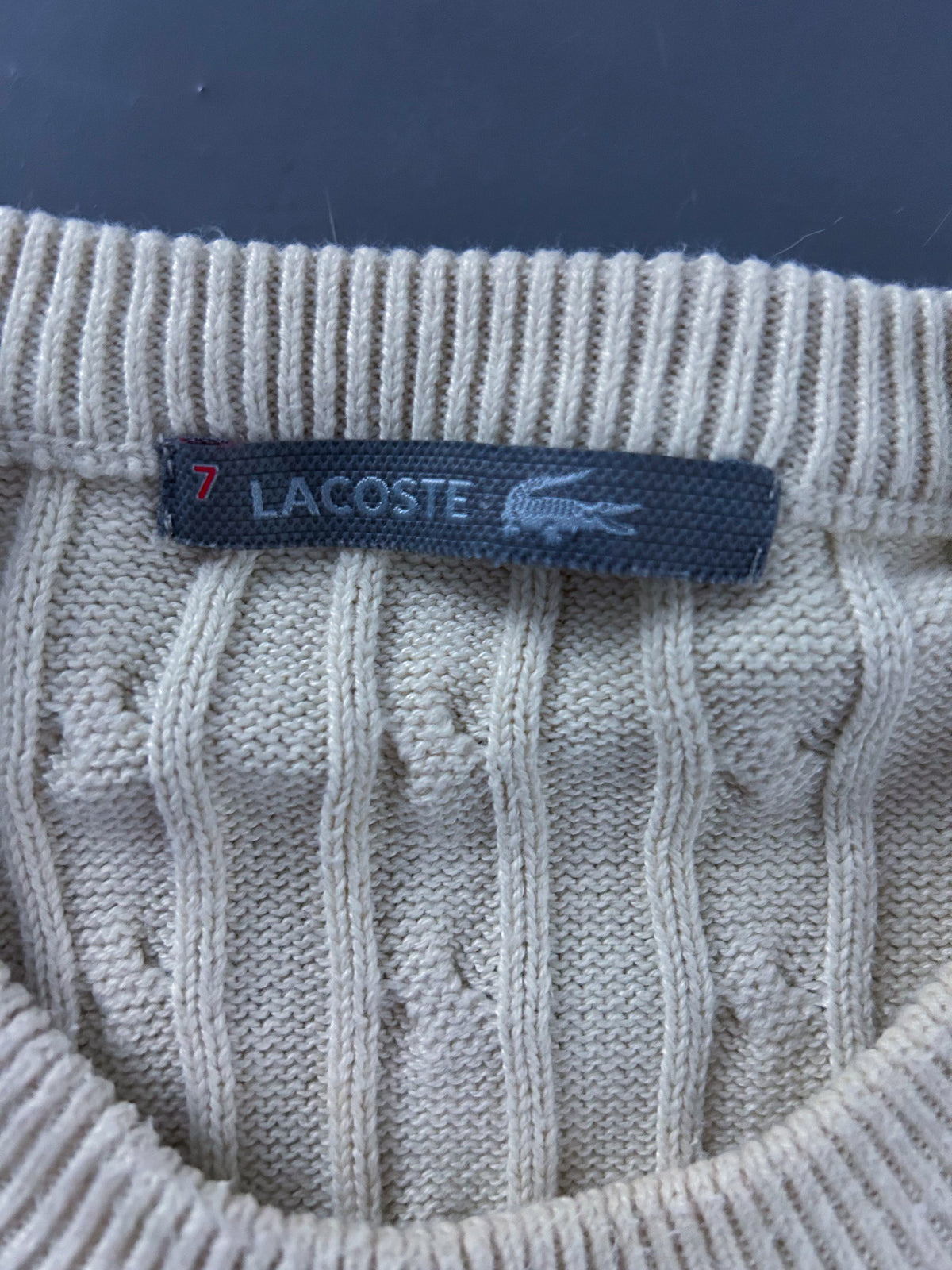Lacoste Vintage *PREMIUM* Pullover | L