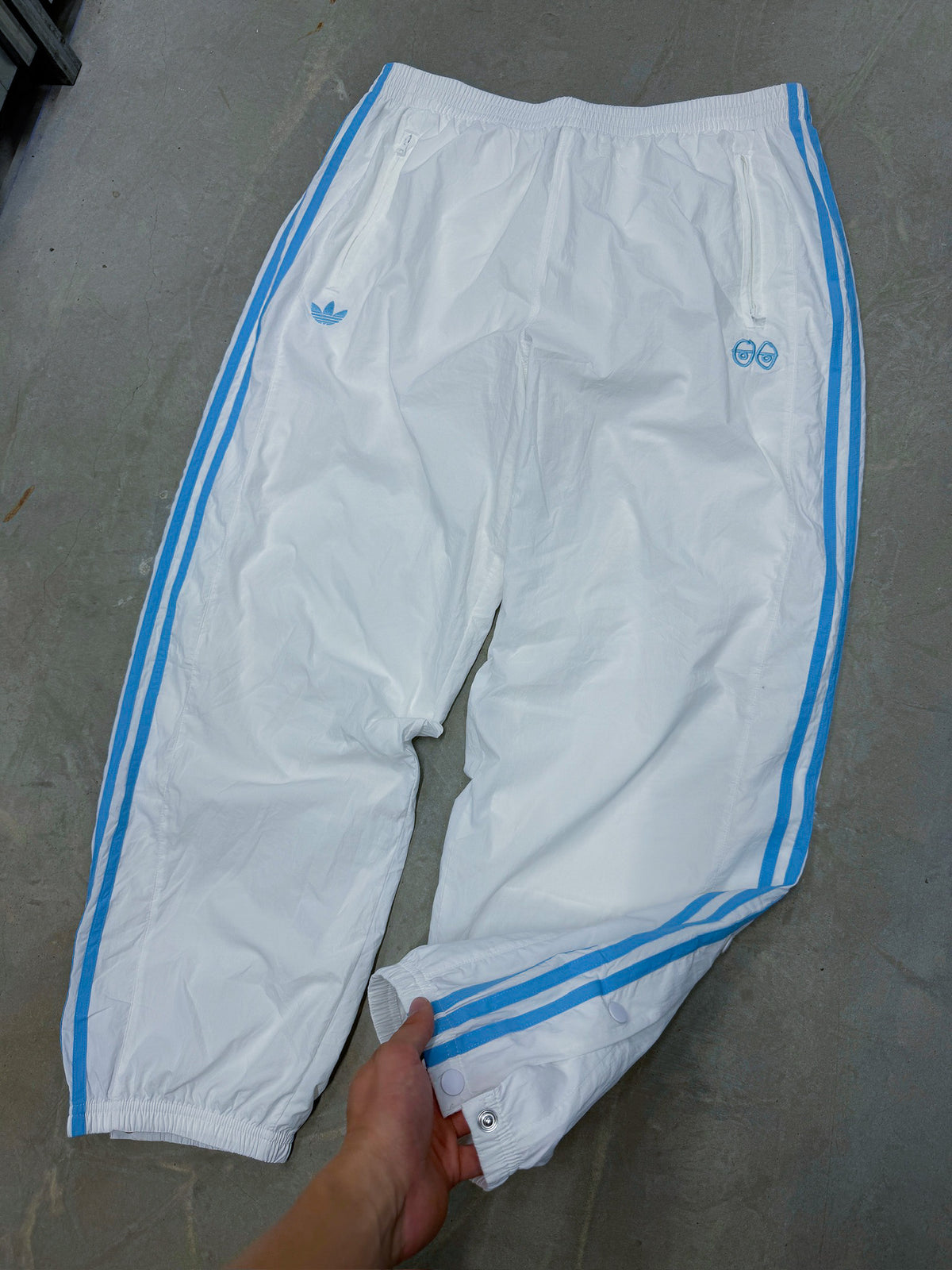 Adidas x Krooked Vintage Trackpants | L