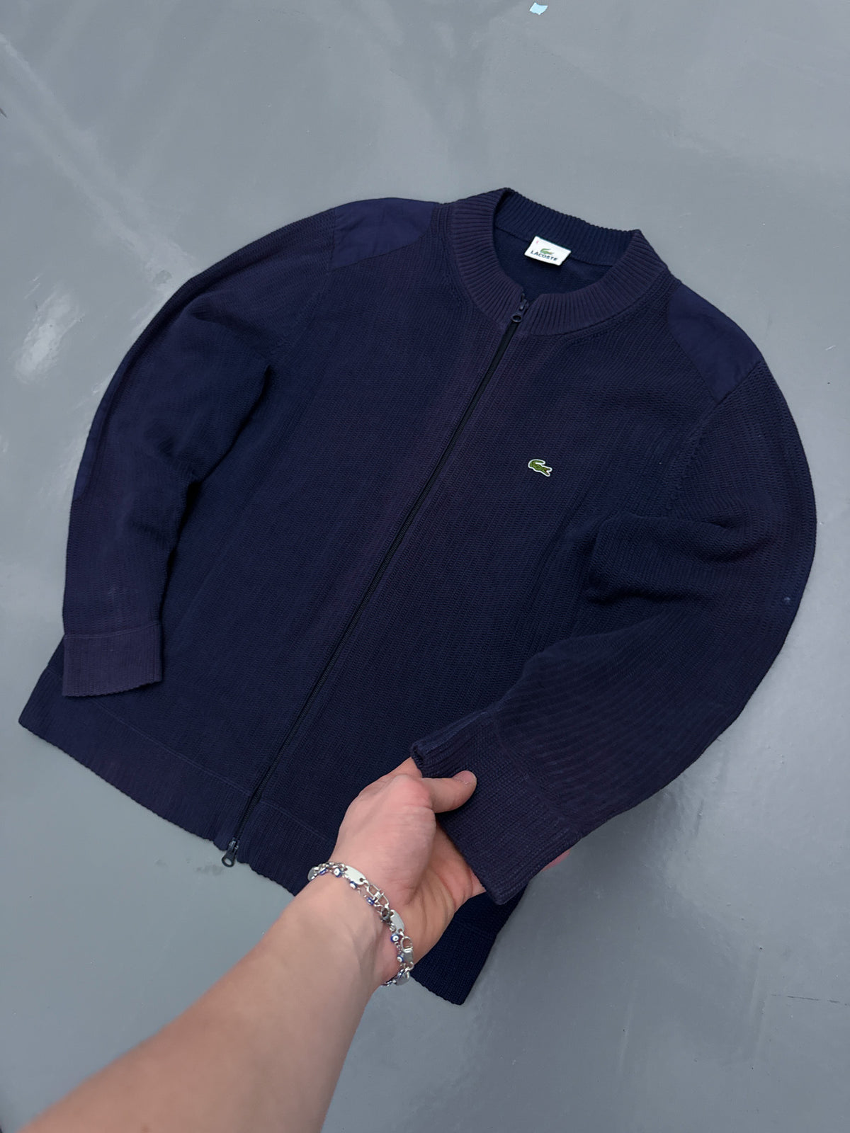 Lacoste Vintage Zip Pullover | M/L