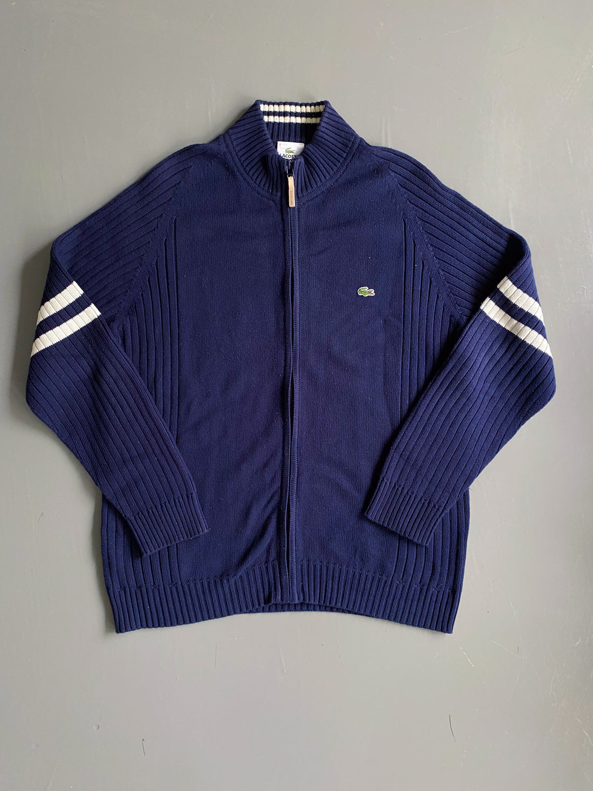 Lacoste Vintage Strickjacke | L