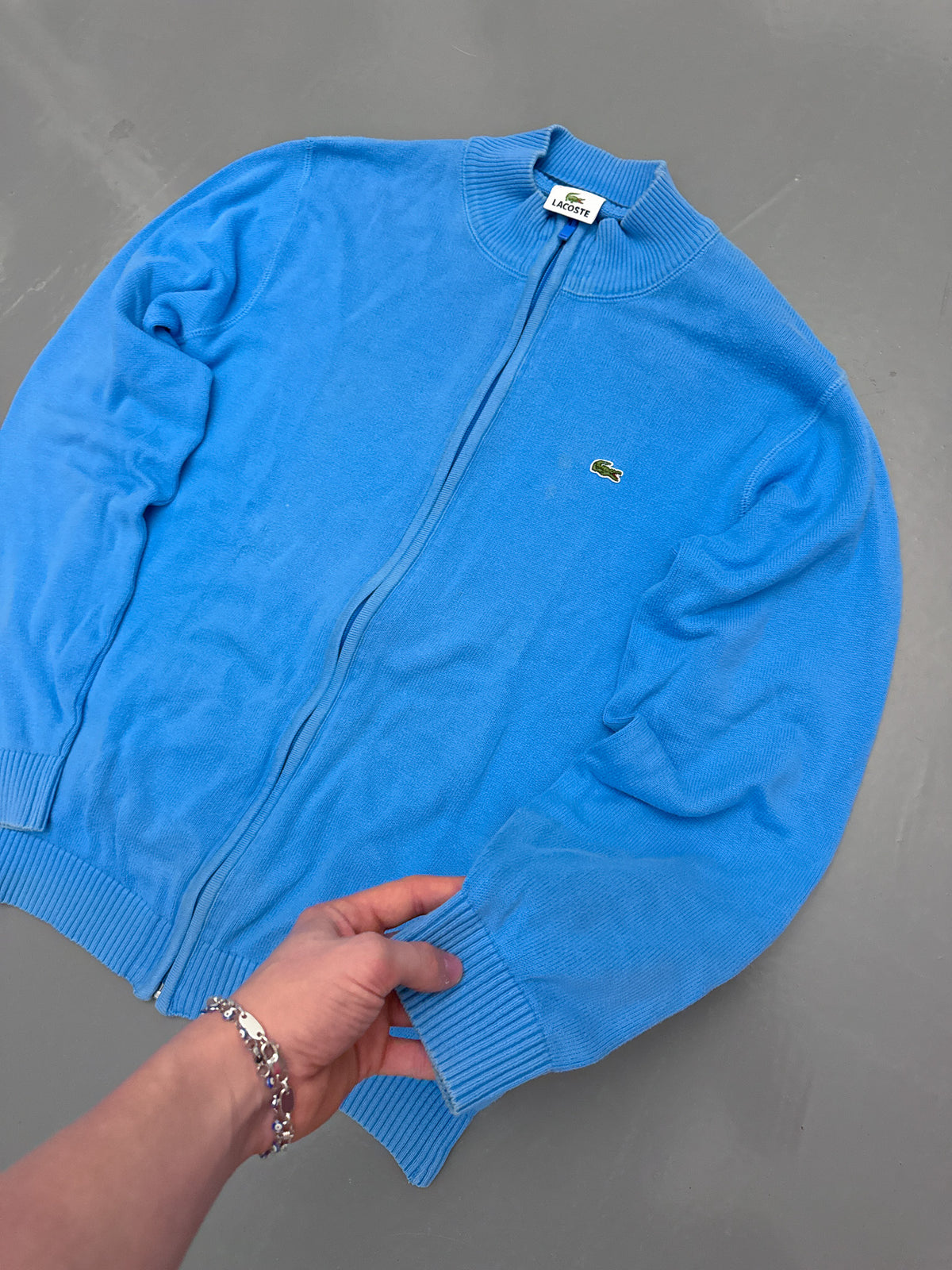 Lacoste Vintage Zip Pullover | M