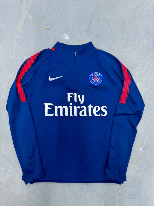 Vintage Nike x PSG Sport Zipper Pullover | M