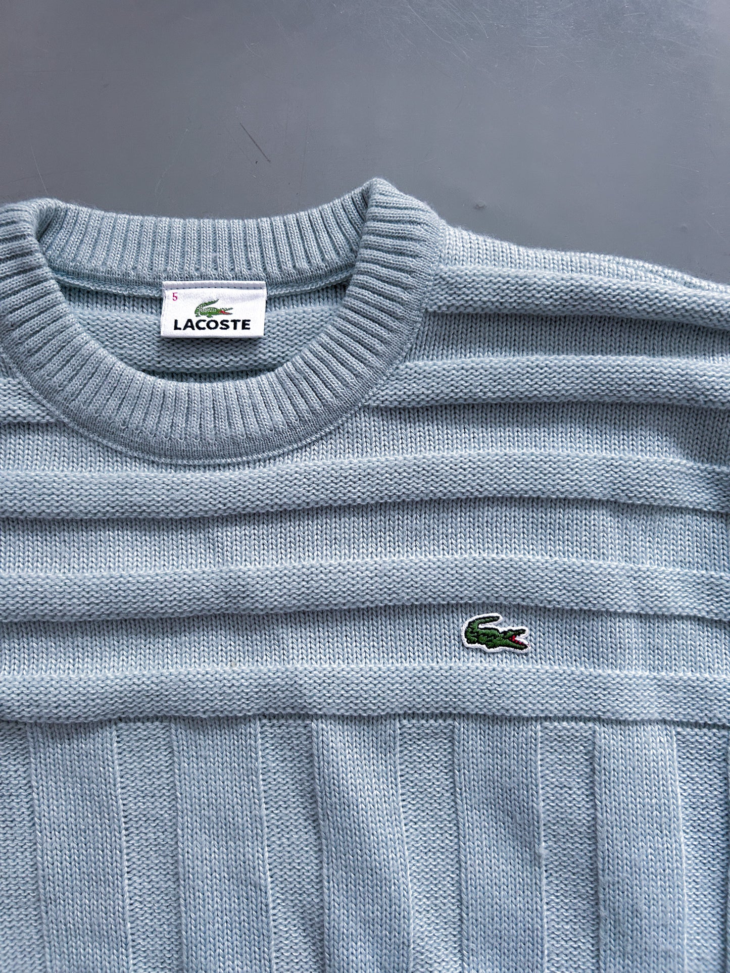 Lacoste Vintage *Babyblue* Pullover |  M