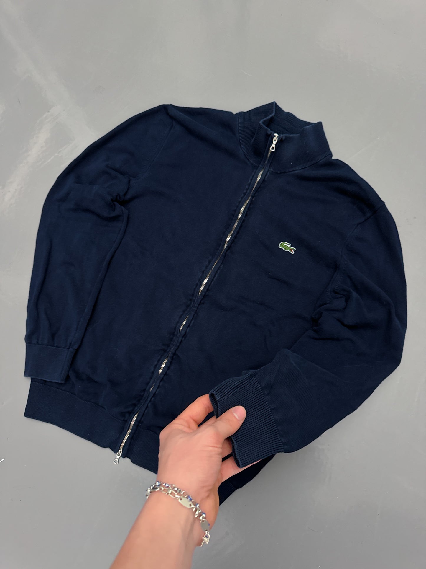 Lacoste Vintage Zip Pullover | M