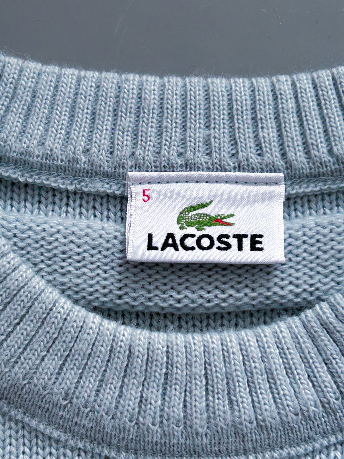 Lacoste Vintage *Babyblue* Pullover |  M