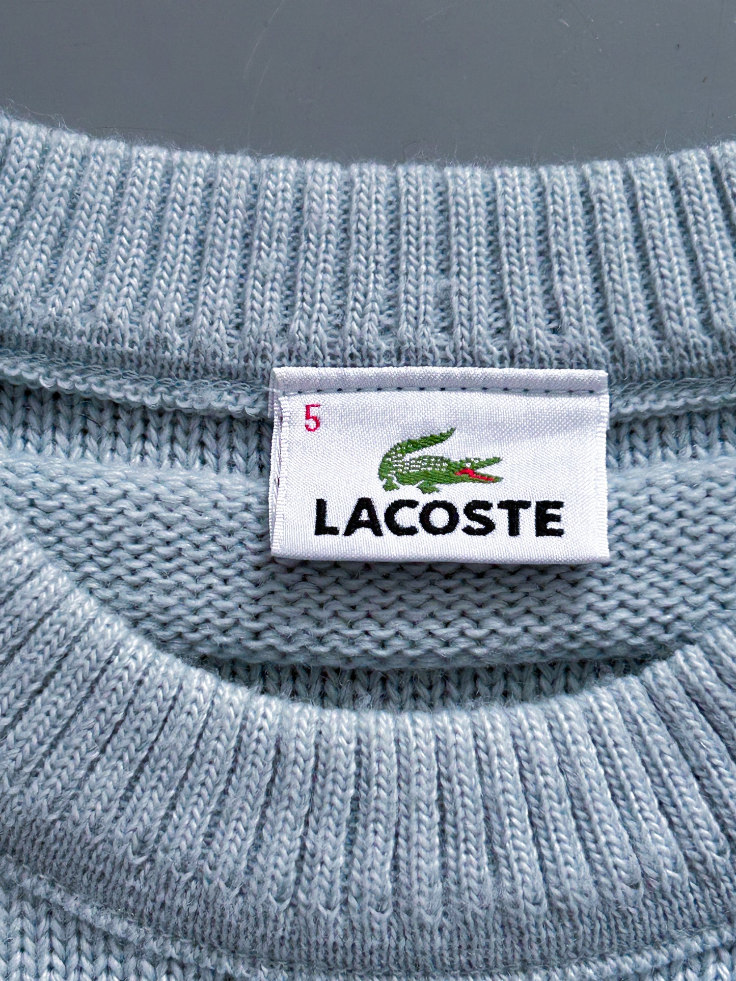 Lacoste Vintage *Babyblue* Pullover |  M