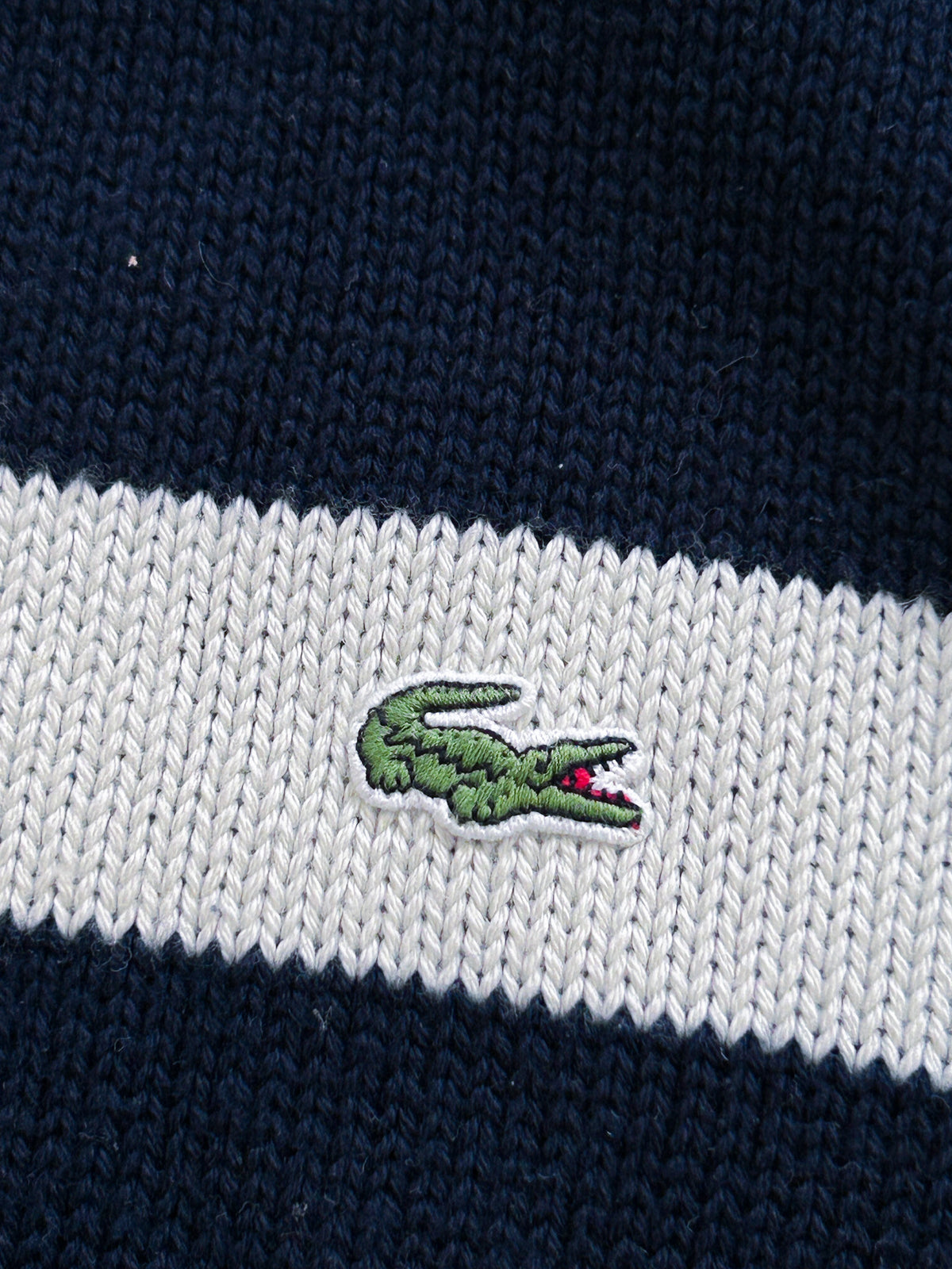 Lacoste Vintage Strickjacke | XL