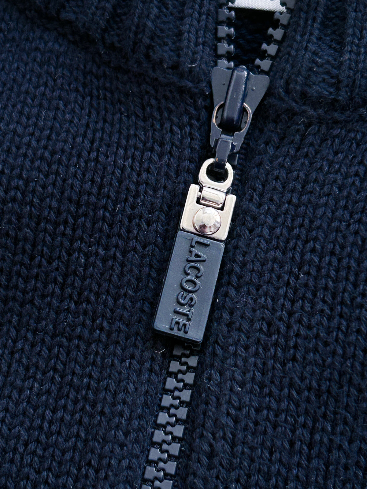 Lacoste Vintage Strickjacke | XL